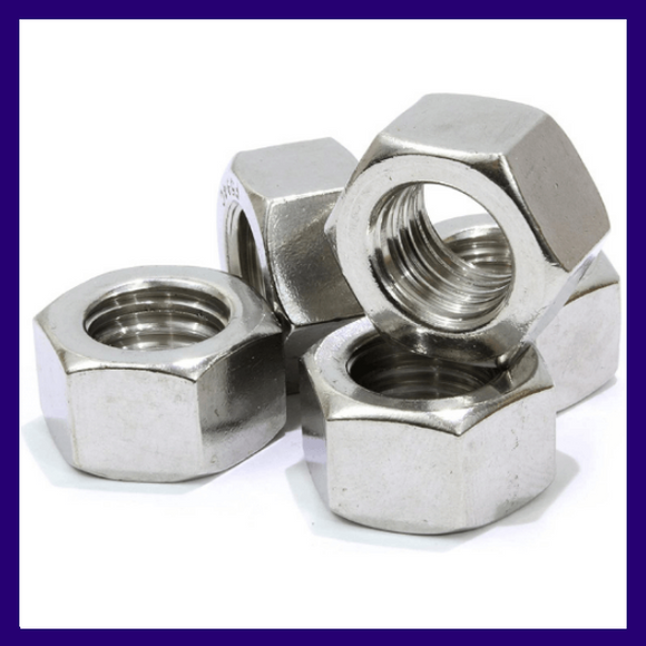 TUERCA HEXAGONAL INOX. ESTANDAR  316