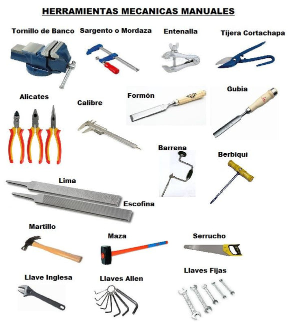 HERRAMIENTAS MANUALES