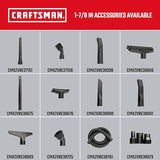 CRAFTSMAN CMXEVBE18590 Aspiradora portátil de Uso General con 3 Bolsas de Recogida de Polvo y Accesorios