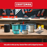 CRAFTSMAN CMXEVBE18590 Aspiradora portátil de Uso General con 3 Bolsas de Recogida de Polvo y Accesorios