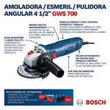 BOSCH Esmeril GWS 700 127V