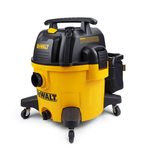 DEWALT aspiradora húmedo y seco de 9 galones, aspiradora Resistente con Accesorios, 5 Picos HP, con función de soplador, DXV09PA, Amarillo