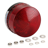 Baomain Industrial Signal Warning lamp Alrededor Rojo Luz de advertencia Parpadeo LTE-5061 AC 110V 3W