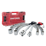 CRAFTSMAN Versastack - Juego de herramientas mecánicas de 1/4 y 3/8 pulgadas, 71 piezas (CMMT45171)