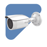 Bala IP 2 Megapixel / Lente Motorizado 2.8 - 12 mm / 50 mts IR EXIR / PoE / Exterior IP67 / dWDR / Micro SD / Ultra Baja Iluminación / Onvif