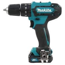 Makita HP333DWYE - Taladro para martillo (12 V, máx. CXT 3/8 pulgadas, 1,5 Ah)