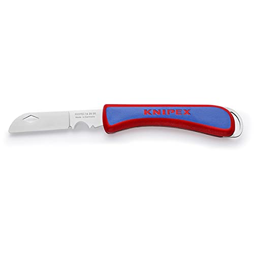 Cuchillo plegable para electricista, multicolor