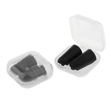 yotijay Paquete de 40 tapones de esponja desechables , protectores auditivos, tapones para los oídos con ruido , Negro