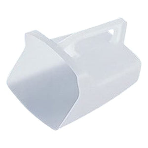 Rubbermaid Commercial transparente Bouncer Utility Scoop, Blanco