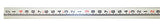 Johnson Level & Tool 1405-0900 Marco de aluminio extruido magnético de 23 cm con cubiertas de plástico de alto impacto,