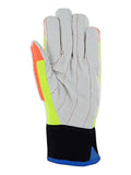 MAGID T-REX Arctic Primal Series TRX510W - Guantes de impacto térmico de invierno de mezcla de algodón con cordón | Nivel de corte A2, talla 10/XL, 510 Arctic