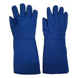 OFUNGO Guantes de Trabajo, protección a Baja Temperatura for la molienda criogénica, 38 cm (Size : 5.875)