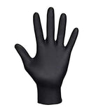 AMBIDERM Guante DE Latex Negro Texturizado 100 Piezas (CH/S)