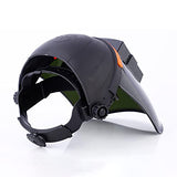 Casco de soldadura de oscurecimiento automático, de soldador, gafas de soldador de plástico, casco para pulir con chorro de arena