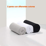 Mangas para Brazos UV, 3 Pares Mangas para Sol de UPF 50, Mangas Deportivas para Protección UV para Mujer Hombre, Mangas para Brazos 3 Colores para Conducir Ciclismo Baloncesto Golf