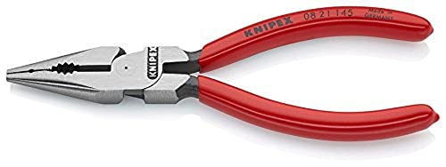 Knipex Herramientas 08 21 145 SBA, 15,2 cm Aguja nariz alicates de combinación (