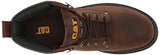 Cat Footwear Botas de trabajo Second Shift con puntera de acero para hombre, Café Oscuro, 9 Wide