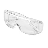 Beliken ANSI Z87.1 - Gafas de seguridad industriales con lente antivaho, lentes de seguridad transparentes con lentes antiarañazos, lentes interiores (transparente)