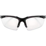 Global Vision Set of 2 Apex 1.5 Bifocal Safety Glasses - Clear and Smoke Lens by Global Vision Eyewear