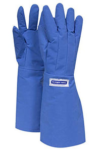 National Safety Apparel G99CRBERXLEL - Guante criogénico de seguridad resistente al agua, 17, XL, color azul medio