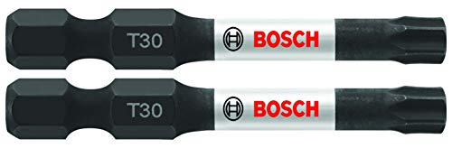 BOSCH ITT30202 2 piezas Impact Tough 2 In. Torx #30 Brocas de potencia