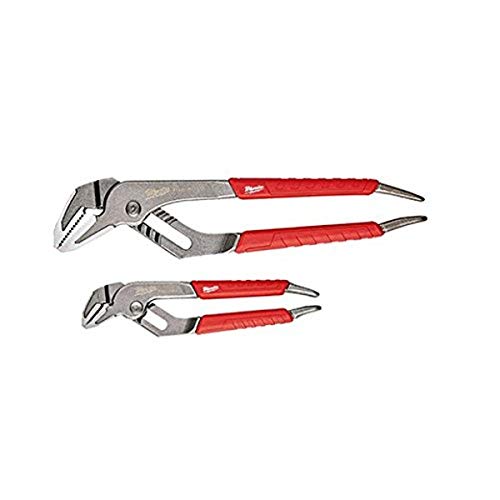 Milwaukee 48 – 22 – 6330 – Gen II 2 Pack – Straight Mandíbula Juego de alicates (15,2 cm/25,4 cm)