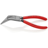 KNIPEX - 38 71 200 herramientas - Alicates de punta larga sin cortador, en ángulo (3871200)