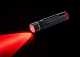 MagLite, XL50 Spectrum Series Linterna, AAA, Cuerpo Negro, luz LED roja