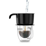 Cafetera Black + Decker 4 en 1 Filtro Permanente con Jarra de Vidrio, 5 Tazas, CM0755S-MX