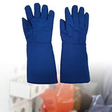 OFUNGO Guantes de Trabajo, protección a Baja Temperatura for la molienda criogénica, 38 cm (Size : 5.875)