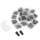 yotijay Paquete de 40 tapones de esponja desechables , protectores auditivos, tapones para los oídos con ruido , Negro