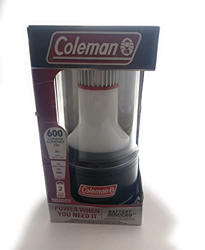 Coleman Linterna 600L BATTERYGUARD Negro Tri C002