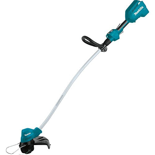 Makita XRU13Z 18 V LXT - Cortacésped sin escobillas de Iones de Litio sin Cable, Eje Curvo, Solo Herramienta