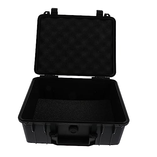 Angoily 1 Caja caja de almacenamiento de herramientas cajas de almacenamiento caja almacenamiento caja de herramientas de transporte de plástico maletín de plástico impermeable auto