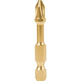 Makita B-60523 Impact Gold #2 Phillips Broca de 5 cm, 15 unidades