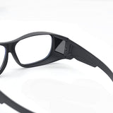 Carlany Lentes de protección ocular láser CO2, 9000 nm-11000 nm / 10600 nm de longitud de onda OD 5+, tecnología de filtrado por medio de absorción gafas de seguridad para corte y grabado láser