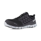 Reebok - Zapato Work RB4041 Sublite Cushion con punta de seguridad para hombre, deportivo, industrial y de construcción, negro, 11