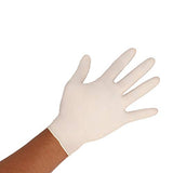 GUANTES DESECHABLES LATEX (MEDIANA) CON POLVO