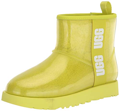 UGG Botines clásicos transparentes para mujer, Sulfur, 7 US