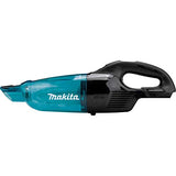 Makita XLC04ZBX4 Aspiradora inalámbrica de 3 velocidades sin escobillas de iones de litio de 18 V, con botón pulsador, solo herramienta