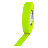 ProTapes Pro Gaff cinta de tela mate con calcomanía de goma, 11 mil de grosor, 55 yardas de longitud, Amarillo fluorescente, 1" (Pack of 1)