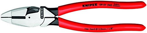 Knipex 09 01 240 Alicates de lineman de apalancamiento ultra alto de 9.5 pulgadas