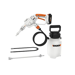 Worx WP651 20 V Power Share 5 litros inalámbrico de mano desinfectante rociador