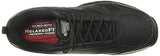 Skechers, Tenis para Trabajo para Hombre, Dighton 77111, Negro, 27 Ancho Medio