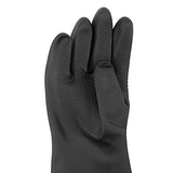 XINYE wuxinye 60 cm Goma PPE Latex Gauntlets Largos Guantes Resistente al ácido Protección química Protección química Látex Guantes industriales Ajuste para el Trabajo Hogar