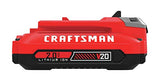 Craftsman Batería de Ion Litio de 20V 2.0Ah CMCB202