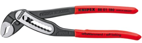 KNIPEX - 88 01 180 SBA Knife Tools - Alicates de bomba de agua de cocodrilo (8801180SBA)