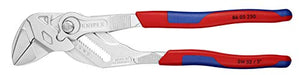 KNIPEX - 86 05 250 SBA Tools - Llave de alicates, cromo, multicomponente (8605250SBA)