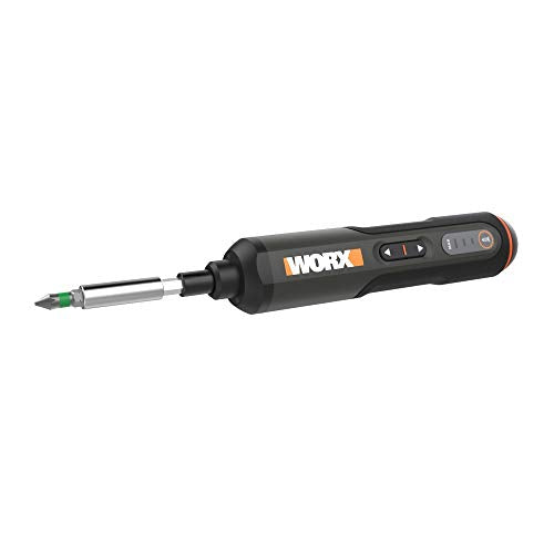 Worx WX240L - Destornillador inalámbrico de 3 velocidades de 4 V