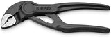 KNIPEX Herramientas - Alicates de bomba de agua Cobra XS (87 00 100), 4 pulgadas